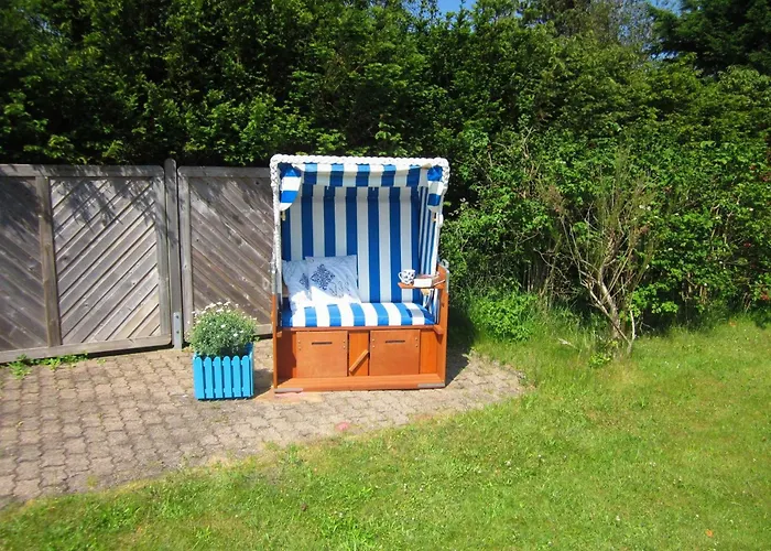 Appartement Iris Neu - Reetdachhaus Petersen Nebel